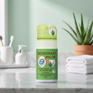 CRYSTAL FRESH Desodorante Líquido Antitranspirante Herbal Orgánico Natural de 60 ml Hecho en Tailandia para Mujer RN-PA060 - Product Image 2