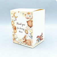 Caja Ciega de Cartón Blanco Personalizada con Forro de Esponja y Laminación Mate para Envasado de Dulces, Cosméticos, Velas, Alimentos y Bebidas