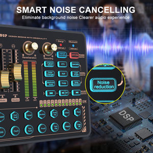 Kit d'équipement <span class=keywords><strong>de</strong></span> studio <span class=keywords><strong>de</strong></span> podcast OEM d'usine Studio d'enregistrement cartes son microphone à condensateur <span class=keywords><strong>changeur</strong></span> <span class=keywords><strong>de</strong></span> <span class=keywords><strong>voix</strong></span> - Product Image 3