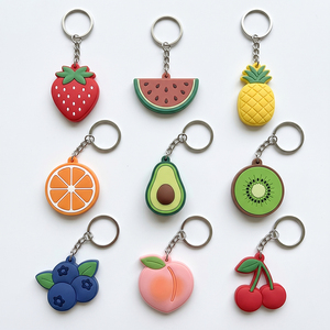 Factory Wholesale High Quality Customized Double Sides Cartoon Customized <b>Keychain</b> Charms with Personalized logo - Product Image 3
