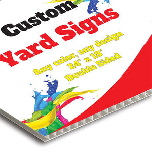 ป้ายตกแต่งสนามหญ้ากลางแจ้งออกแบบได้ตามต้องการ - Product Image 2