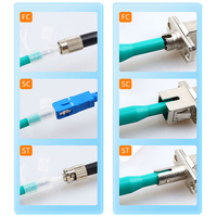 Stylo de nettoyage à fibre optique CLEP-25-O de nettoyage en un clic pour SC/ST/FC 2.5mm sur 800 nettoie le type de poussée