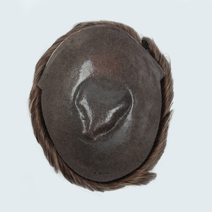 Thin Skin 0.06mm Natural Hair <b>Men</b> Toupee Human Hair <b>Men</b> <b>Wig</b> Replacement Systems Hair Piece Protesis Capilar Hombre Male <b>Wig</b> - Product Image 1