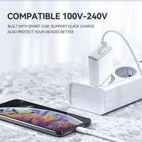 EE. UU. Enchufe DE LA UE 5V 1A 2A Cargador de pared USB para teléfono móvil Android Tablet Micro USB Cargador de viaje Adaptador de corriente de pared para teléfono