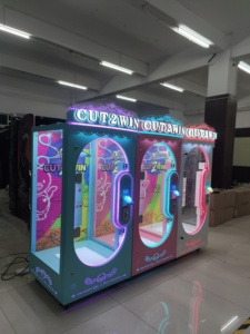 เครื่องเกมรางวัลตุ๊กตาตัดหยอดเหรียญสำหรับล็อตเตอรี่และของเล่นตุ๊กตาสุดสนุก - Product Image 6