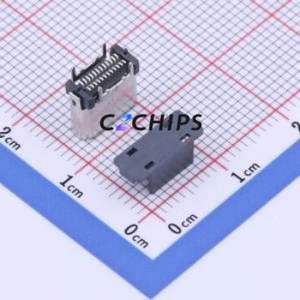GT-USB-7052B USB Connector SMD Connector ( Connector Type: Type-C )( Protocol Standard: USB 3.1 )( Gender: Female ) - Product Image 2