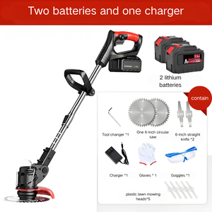 Cortacésped Inalámbrico Manual de 21V con Batería de Litio, Grado Industrial y para Bricolaje, 500W de Potencia, 30cm de Ancho de Corte, Función de Mulching, Certificación CE - Product Image 4