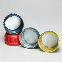 Échantillon Gratuit Bouchon à Vis Rond en Plastique de 38mm 52mm pour Bidon d'Huile et Produits Chimiques, Bouchon Verseur de 55mm pour Bouteille d'Huile Moteur