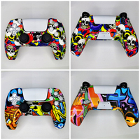 Housse de protection pour manette de jeu personnalisée en usine, en silicone, antidérapante, pour manette sans fil PS5