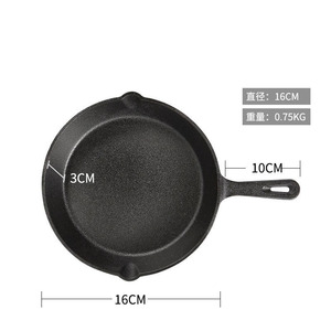 Juego de utensilios de cocina de hierro fundido, sartenes y sartenes - Product Image 4