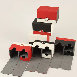 Caja para Cartas de Juego de Cuero PU con Capacidad para Más de 200 Cartas, con Dados para Sorteo, Cierre Magnético y Forro Interior de Microfibra - Product Image 5