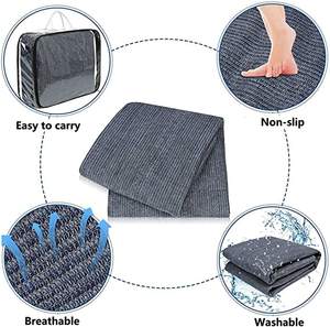 <span class=keywords><strong>Tapis</strong></span> d'herbe artificielle en HDPE 2,5x4m pour l'<span class=keywords><strong>extérieur</strong></span>, <span class=keywords><strong>tapis</strong></span> de sol pour pique-nique, couverture de sol extérieure - Product Image 4