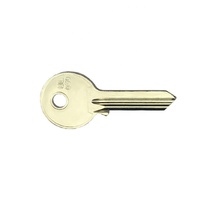 Marché asiatique prix usine conception personnalisée Ul050 maison clé vierge Nickel argent métal clés ébauches pour serrure à cylindre