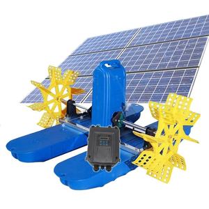 Aérateur solaire à pales pour grand bassin 1 CV, pompe d'aération solaire pour pisciculture SSC2-48/750 - Product Image 3