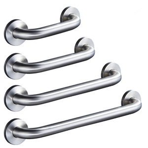 Barras de apoyo para baño de acero inoxidable 304, antideslizantes, con capacidad de carga de 150 kg, para seguridad de ancianos y personas con discapacidad - Product Image 4