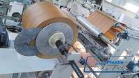Machine de lamination de panneaux muraux en PVC Anda, machine de lamination en ligne de panneaux muraux cannelés en PVC