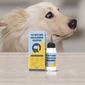 Solution naturelle de soin des oreilles pour un nettoyage efficace Traitement des <span class=keywords><strong>infections</strong></span> Gouttes de toilettage pour animaux Chiens Chats Animaux - Product Image 2