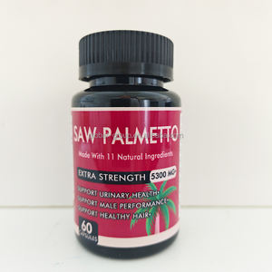 Etichetta personalizzata sega Palmetto capsule in polvere per la salute della prostata capelli integratore per la crescita di Saw Palmetto capsule - Product Image 3