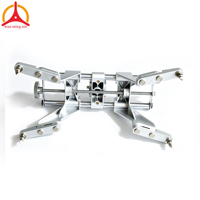 Pince d'alignement de roues 3D réglable 11-24 pouces avec mâchoires allongées pour garage de réparation automobile