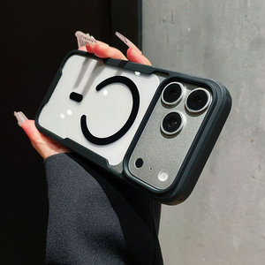 เคสโทรศัพท์แบบใสผสมผสาน สำหรับ iPhone 18 17 Air 16E 15 14 Plus 13 Pro Max  วัสดุอะคริลิกแข็ง ป้องกันอย่างดี พร้อมแม่เหล็ก - Product Image 3