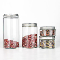 Groothandel Stapelbare Luchtdichte Glazen Voedselbewaarbakjes Met Schroefdeksels Voor Snacks Gedroogd Fruit Kruiden 280 ml 380 ml 500 ml