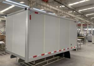Caja de publicidad de nuevo producto Camión de carga Ckd Caja de camión seco Venta caliente Cuerpo de camión para <span class=keywords><strong>Mitsubishi</strong></span> Fuso - Product Image 2