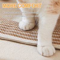 Vente directe usine – 4 choix : Griffoir pour chat en jute, coussin à herbe à chat, jouets à mâcher durables et écologiques pour animaux de compagnie, pour jouer en intérieur