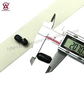 Boucles de ceinture rondes de serrure de cordon de sécurité en plastique noir Pop Barrel Connectors - Product Image 3