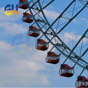Rueda Gigante de 108m para Fabricación, Equipo de <span class=keywords><strong>Parque</strong></span> de Atracciones al Aire Libre, Juego de Diversión para Ferias Temáticas - Product Image 5
