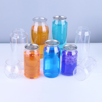 Pot transparent créatif avec couvercle hermétique, boîte alimentaire, sensation virale, boîte à ouverture facile, emballage de tasse à café, bouteille, pot à noix transparent