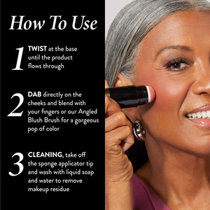 Fard à joues <span class=keywords><strong>liquide</strong></span> léger à longue tenue de haute qualité avec applicateur éponge - Product Image 3
