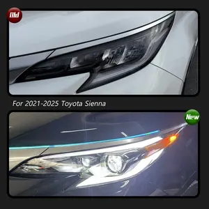 Accesorios para Auto, Faro Delantero 2021-2025, Actualización Modificada, Nuevo DRL, Señal de Giro Dinámica, 12V, 8000 Lúmenes, 7500K - Product Image 2