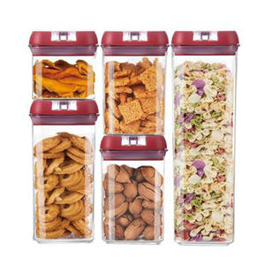 Wholesale Factory Premium BPA FREE 7pcs Plastic Airtight Food Storage Container Set