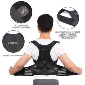Offre Spéciale – Ceinture de Soutien Lombaire et Posture Correctrice OEM Respirante et Ajustable pour Hommes et Femmes - Product Image 2