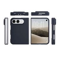 Coques de téléphone portable en silicone liquide pliables et colorées avec logo OEM pour iPhone Duo 18 17 16E 15 14 13 12 Pro Max Plus