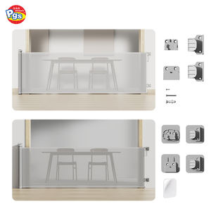 Prodigy usine barrière rétractable porte <span class=keywords><strong>pas</strong></span> <span class=keywords><strong>cher</strong></span> bébé-épreuve maille tissu porte pliante garde coffre-fort parc plastique métal Logo - Product Image 3