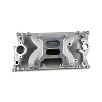 Collecteur d'admission pour 5.7 Vortec SBC V8, poli, petit bloc, tubulure d'admission pour 350