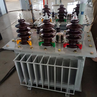 Transformateur de puissance immergé dans l'huile triphasé 480V, 250 kVA, 750 kVA, 1200 kVA, sortie MV&HV