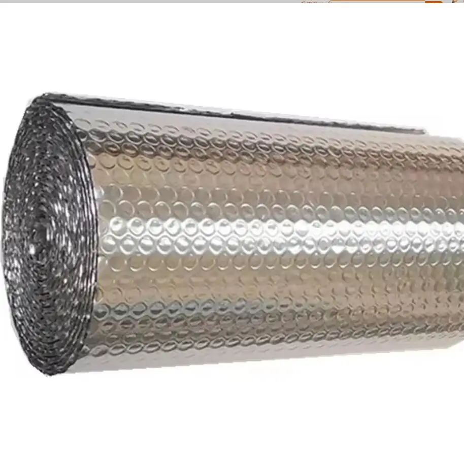 air cell insulation polyester bubble foil insulation thermal aluminum bubble foil material heat insulation