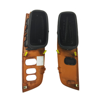 Intérieur de voiture 1 paire de tableau de bord en bois Panneau de climatisation pour Toyota Land Cruiser FJ100 1998-2007