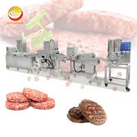 ORME Fleischpasteten-Hersteller Hähnchen-Cutlet Fischfingertippen-Maschine Burger-Patty-Produktionslinie