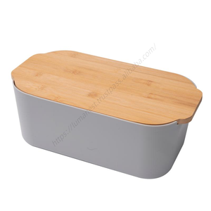 Caja de Pan de Plástico Rectangular para Cocina con Tapa de Tabla de Cortar, para Conservación de Frescura, con Logotipo Personalizado al por Mayor - Product Image 3