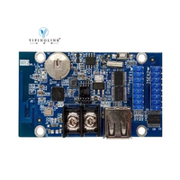Lintel pengontrol layar LED, kartu kontrol HD-WF2 sistem kontrol LED u-disk nirkabel WiFi HUIDU