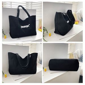 Promotional <b>Canvas</b> Tote <b>Bags</b> Reusable Custom Shopping <b>Bag</b> Silk Screen Printing <b>Large</b> Capacity <b>Canvas</b> Shoulder <b>Bag</b> for Women - Product Image 5