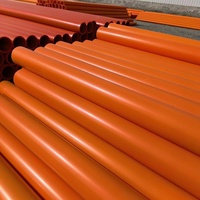 Goulotte de câblage MPP DN75 DN90 DN125 DN180 SN16 en polypropylène modifié 12m pour usage municipal ISO9001