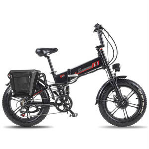 Bicicleta Plegable RANDRIDE Pro-2000W con Motores Dobles de 1000W y Scooter Eléctrico de 250W, Batería de Litio de 20AH, Neumáticos Anchos - Product Image 6