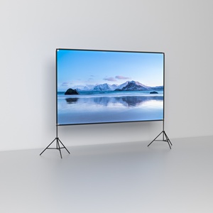 Nouveau venu 150 "Double trépied support projecteurs <span class=keywords><strong>écran</strong></span> <span class=keywords><strong>écran</strong></span> de Projection vidéo pratique - Product Image 2