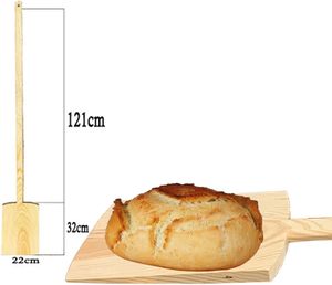 Cortador <span class=keywords><strong>de</strong></span> Pastelería Desechable <span class=keywords><strong>de</strong></span> <span class=keywords><strong>Madera</strong></span> Acan-Square <span class=keywords><strong>para</strong></span> <span class=keywords><strong>Pan</strong></span> y Pizza, Tamaño Personalizable, Mango Largo <span class=keywords><strong>de</strong></span> 90 cm, Apto <span class=keywords><strong>para</strong></span> Hornos Profundos - Product Image 3