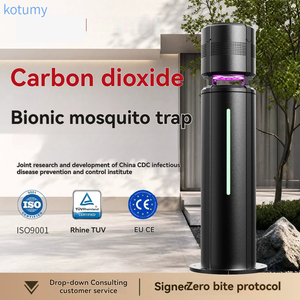 <span class=keywords><strong>Machine</strong></span> anti-moustiques bionique au <span class=keywords><strong>CO2</strong></span>, lampe piège à moustiques à aspiration, attrape-insectes haute efficacité pour la maison et le jardin - Product Image 2