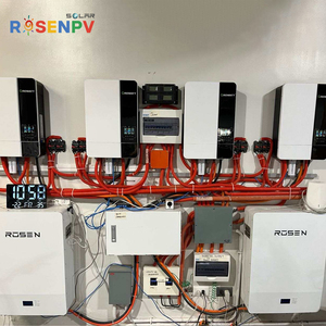 Sistema de energía solar 20KW del Banco de la batería de la conexión paralela de la rejilla para el sistema eléctrico solar del uso rural 20Kva - Product Image 5
